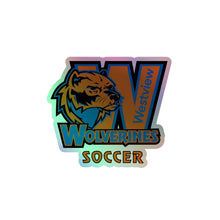 Load image into Gallery viewer, Team Logo Holographic stickers