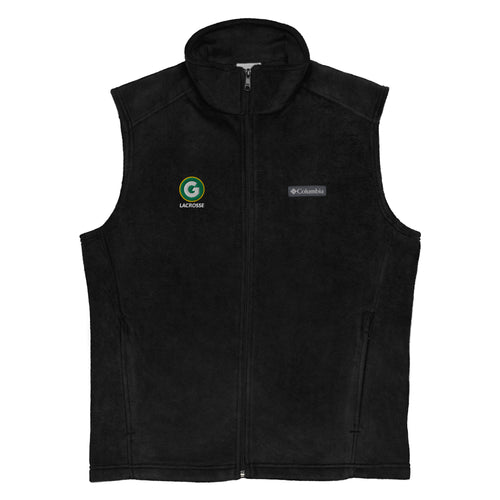 Columbia Brand Embroidered Fleece Vest - Men's