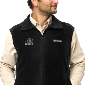 Columbia Brand Men's Embroidered Fleece Vest