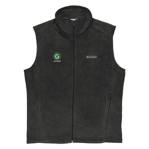 Columbia Brand Embroidered Fleece Vest - Men's