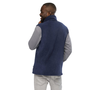 Embroidered Men’s Columbia Fleece Vest