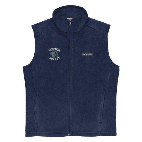 Embroidered Men’s Columbia Brand Fleece Vest