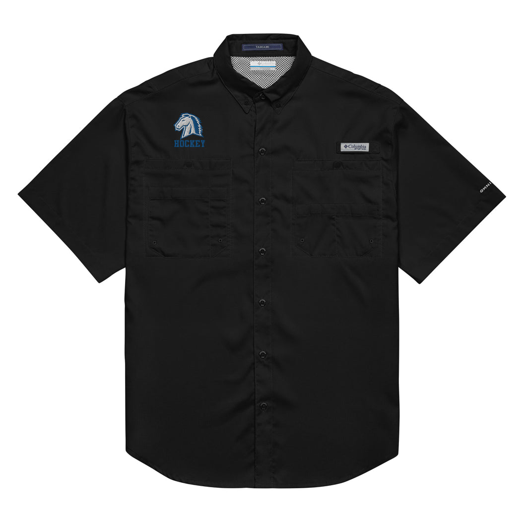 Men’s Columbia Brand Embroidered Button Shirt