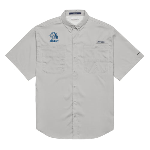 Men’s Columbia Brand Embroidered Button Shirt