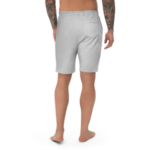 Embroidered Men's fleece shorts
