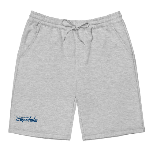 Embroidered Men's Fleece Shorts