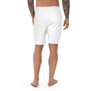 Embroidered Men's fleece shorts