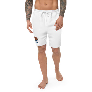 Embroidered Men's fleece shorts