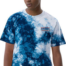 Load image into Gallery viewer, Embroidered Oversized Tie-Dye T-shirt