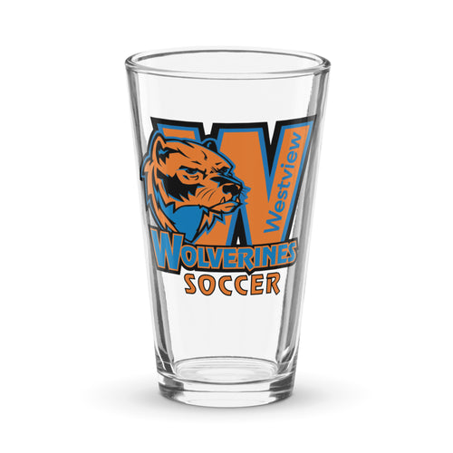 Team Logo Pint Glass