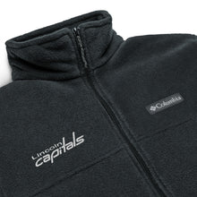 Load image into Gallery viewer, Capitals Embroidered Columbia fleece jacket