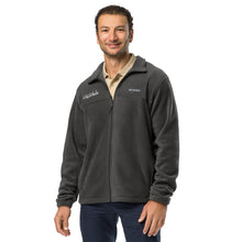 Load image into Gallery viewer, Capitals Embroidered Columbia fleece jacket