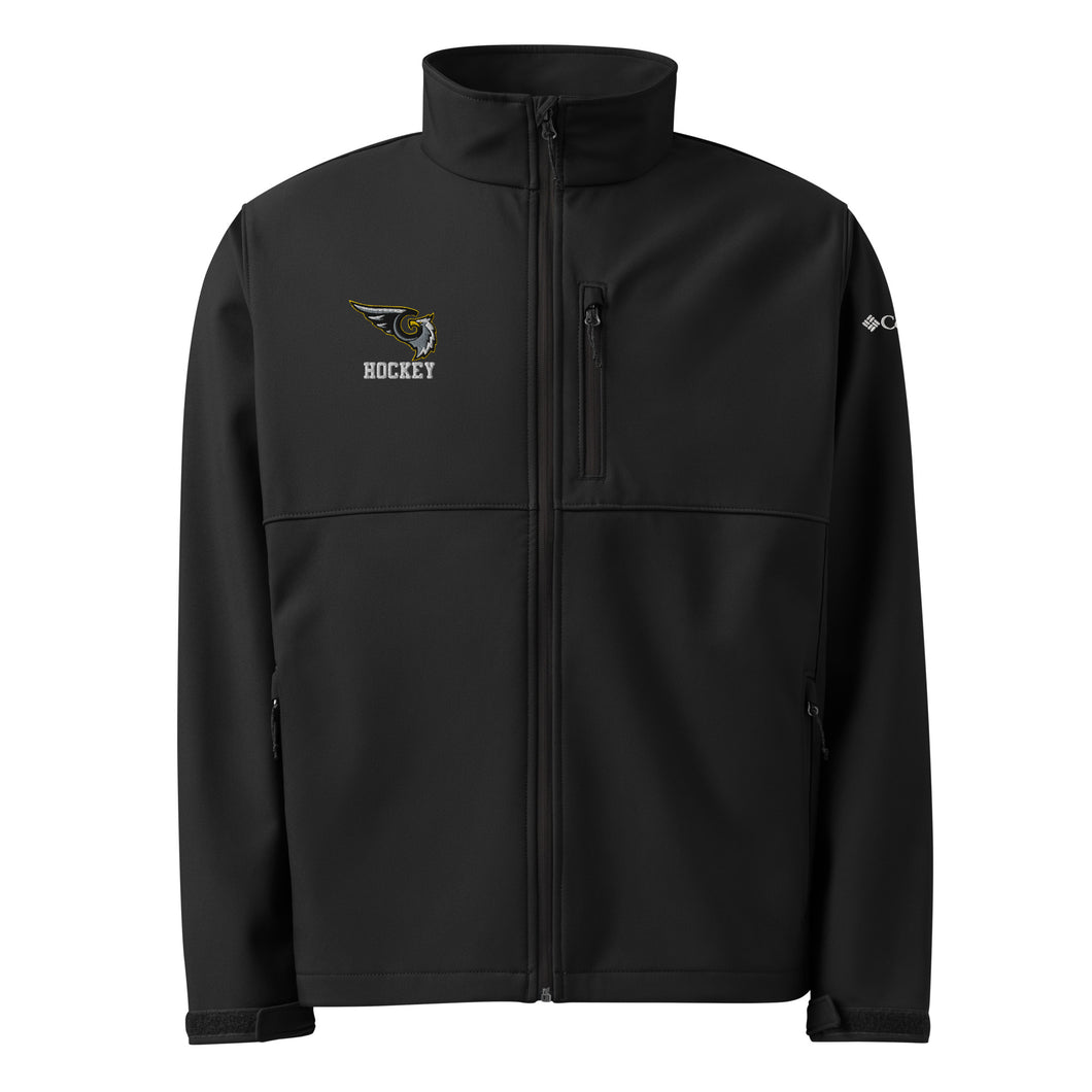 Columbia Brand Embroidered Soft Shell Jacket