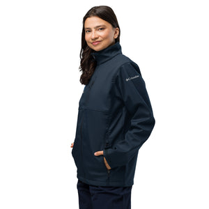Columbia Brand Embroidered Soft Shell Jacket