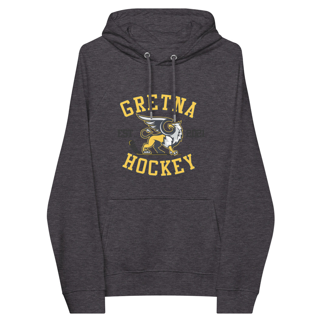 Team Logo Unisex Eco Raglan Hoodie