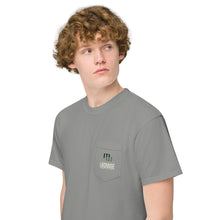 Load image into Gallery viewer, Custom Colors Garment-dyed Pocket T-shirt