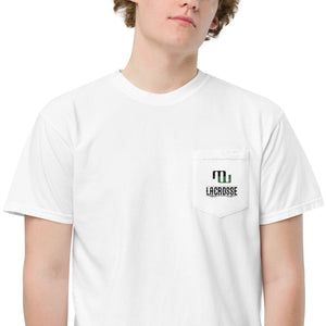 Custom Colors Garment-dyed Pocket T-shirt