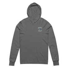 Load image into Gallery viewer, Embroidered Hooded Long-Sleeve Tee