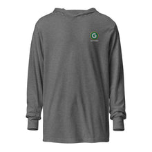 Load image into Gallery viewer, Embroidered Hooded Long-Sleeve Tee