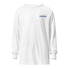 Load image into Gallery viewer, Capitals Embroidered long-sleeve hooded tee