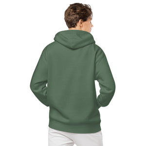 Embroidered Premium Pigment-Dyed Hoodie