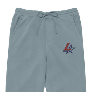 Premium Embroidered Pigment-Dyed Sweatpants