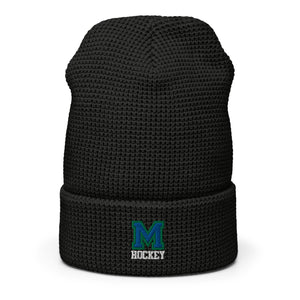 Embroidered Waffle beanie