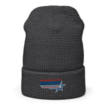 Load image into Gallery viewer, Embroidered Waffle Beanie
