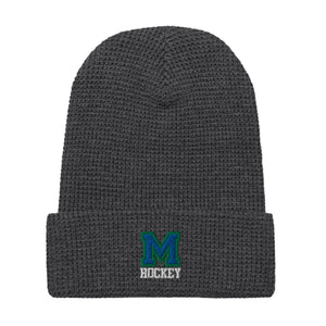 Embroidered Waffle beanie