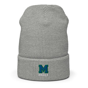 Embroidered Waffle beanie
