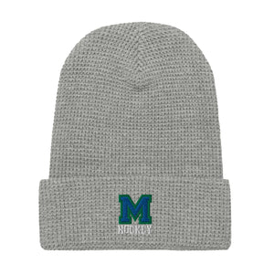 Embroidered Waffle beanie