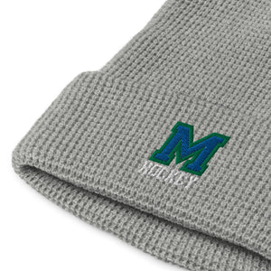Embroidered Waffle beanie