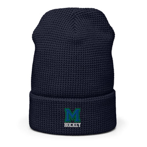 Embroidered Waffle beanie