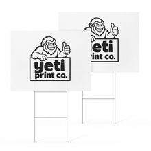 Load image into Gallery viewer, Custom Lawn Sign for Businesses 22&quot;x15&quot;