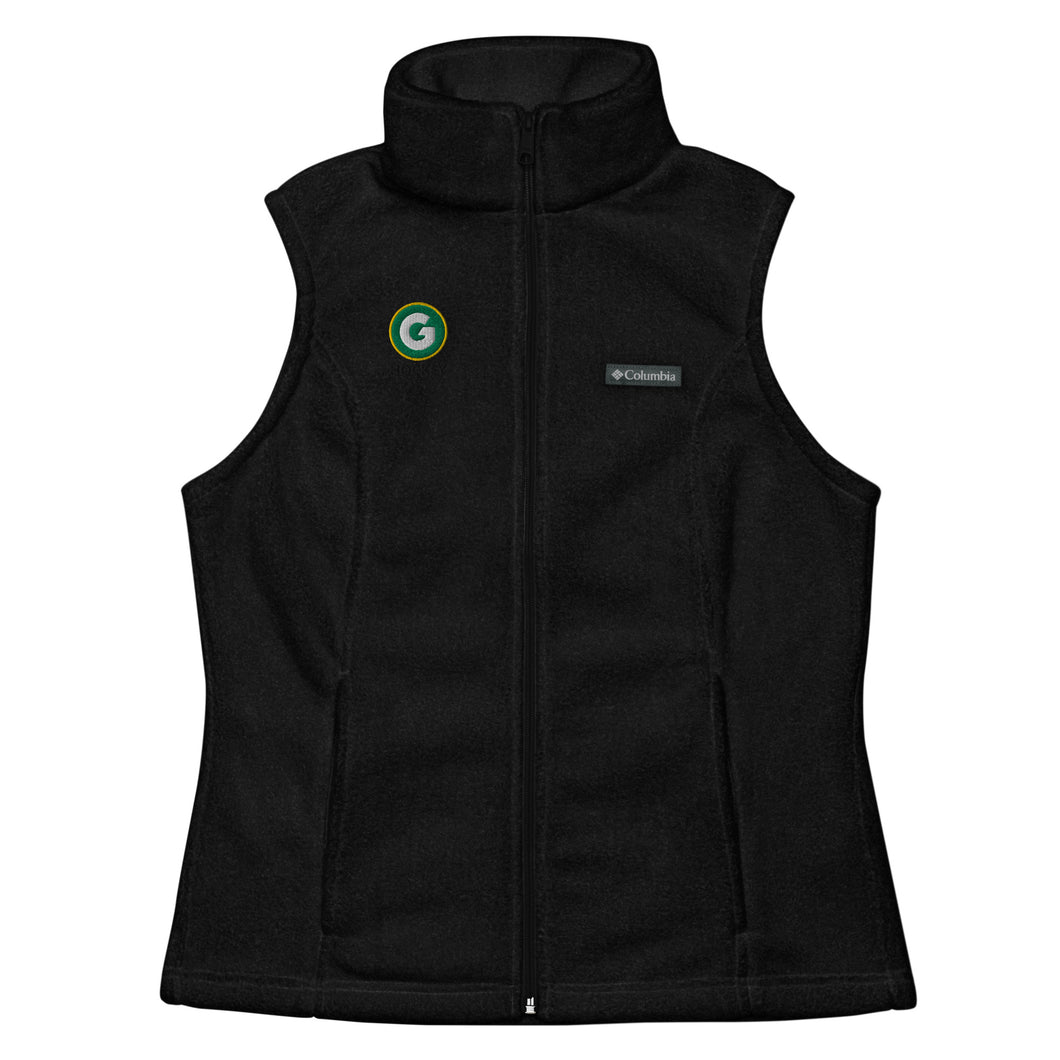 Embroidered Women’s Columbia Brand Fleece Vest