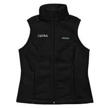 Load image into Gallery viewer, Capitals Embroidered Women’s Columbia fleece vest