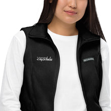 Load image into Gallery viewer, Capitals Embroidered Women’s Columbia fleece vest