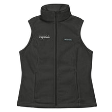 Load image into Gallery viewer, Capitals Embroidered Women’s Columbia fleece vest
