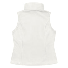 Load image into Gallery viewer, Capitals Embroidered Women’s Columbia fleece vest