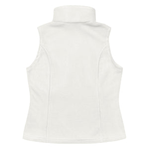 Capitals Embroidered Women’s Columbia fleece vest
