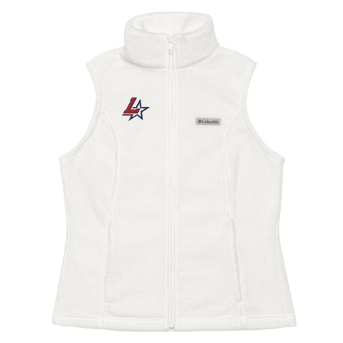 Women’s Columbia Brand Embroidered Fleece Vest