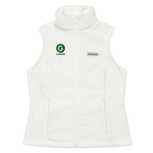 Columbia Brand Embroidered Fleece Vest - Women's