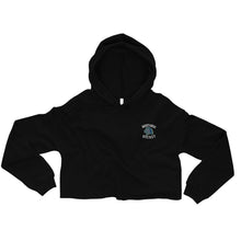 Load image into Gallery viewer, Women&#39;s Embroidered Crop Hoodie