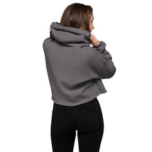 Load image into Gallery viewer, Women&#39;s Embroidered Crop Hoodie