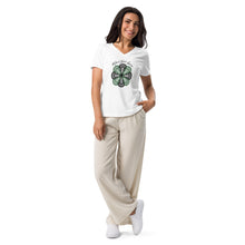 Load image into Gallery viewer, MW Women’s Relaxed V-neck T-Shirt
