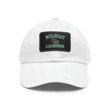 Load image into Gallery viewer, Wildcat Lacrosse Dad Hat with Leather Patch