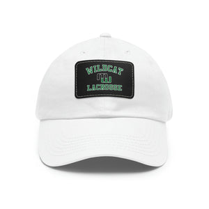 Wildcat Lacrosse Dad Hat with Leather Patch