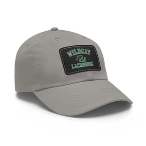 Wildcat Lacrosse Dad Hat with Leather Patch