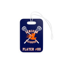 Load image into Gallery viewer, Rampage Lax Player Bag Tag