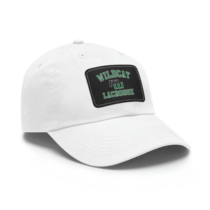 Wildcat Lacrosse Dad Hat with Leather Patch